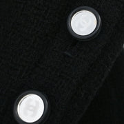 Chanel Setup Suit Jacket Skirt Black 95C #40 116102