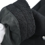 Chanel Setup Suit Jacket Skirt Black 95C #40 116102