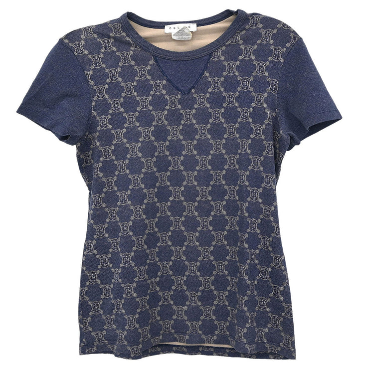 Celine Macadam T-shirt Navy 2 9362/7799 #M 116107