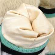 Chanel Long Sleeve Artificial Fur Jacket White 116110