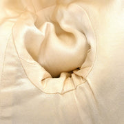 Chanel Long Sleeve Artificial Fur Jacket White 116110