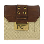 Christian Dior Beige Canvas Street Chic Wallet BM.0092 116113