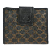 Celine Black PVC Macadam Wallet M/96 116114