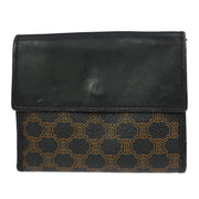 Celine Black PVC Macadam Wallet M/96 116114