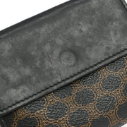 Celine Black PVC Macadam Wallet M/96 116114