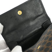 Celine Black PVC Macadam Wallet M/96 116114