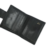 Celine Black PVC Macadam Wallet M/96 116114