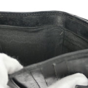 Celine Black PVC Macadam Wallet M/96 116114