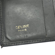 Celine Black PVC Macadam Wallet M/96 116114