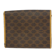 Celine Brown PVC Macadam Wallet 116118
