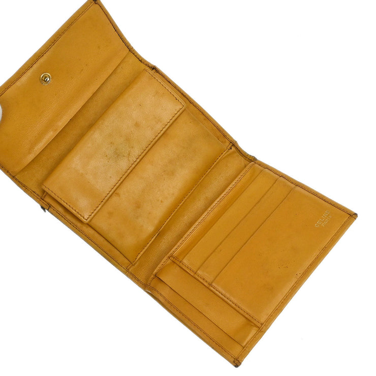 Celine Brown PVC Macadam Wallet 116118