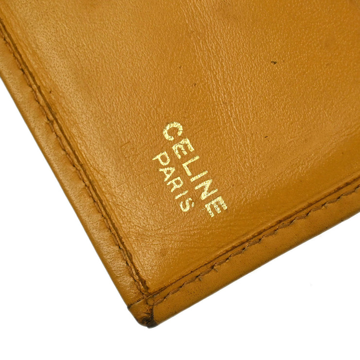 Celine Brown PVC Macadam Wallet 116118