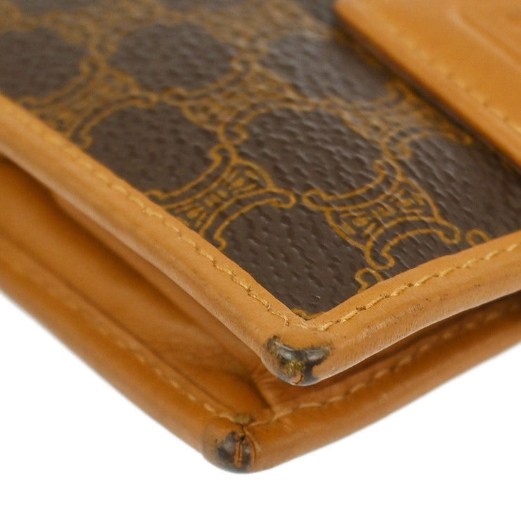 Celine Brown PVC Macadam Wallet MB11 116119