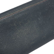 Celine Navy Leather Wallet P-05-2 116120