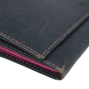 Celine Navy Leather Wallet P-05-2 116120