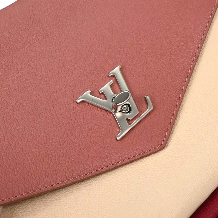 Louis Vuitton Pink My Lockme Handbag M51490 FL1138 116121
