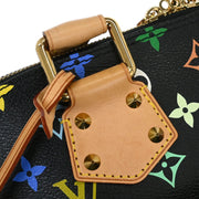 Louis Vuitton Black Monogram Multicolor Alma GM Handbag M40442 FL4102 116122