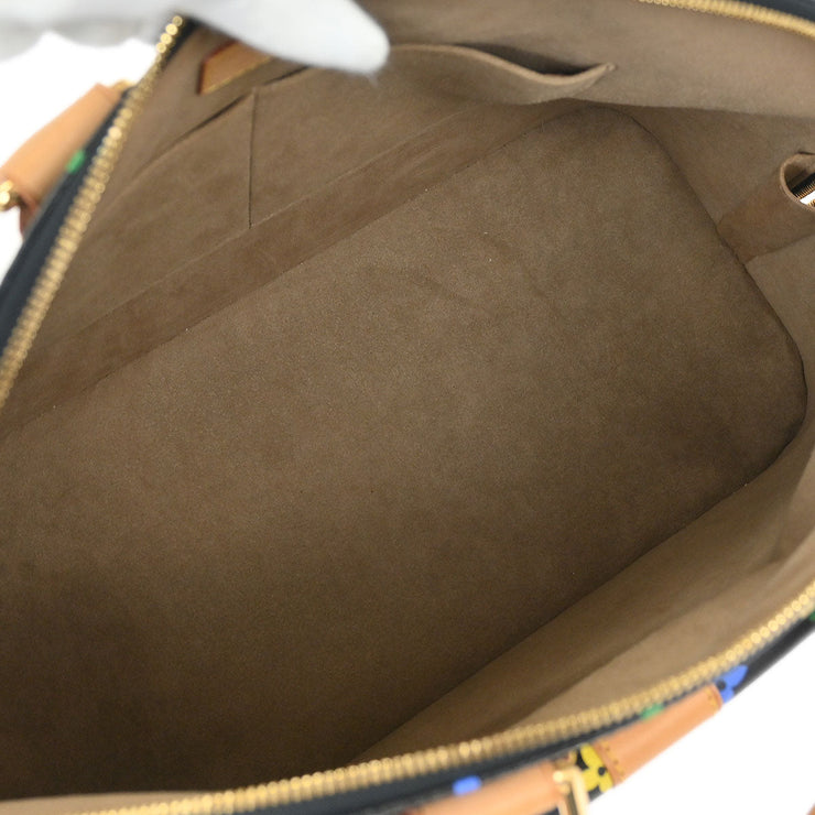 Louis Vuitton Black Monogram Multicolor Alma GM Handbag M40442 FL4102 116122