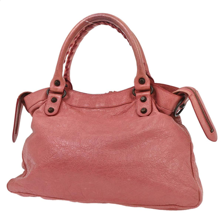 Balenciaga Pink Leather The Town 2way Handbag 240579.6670 J.527147 116125