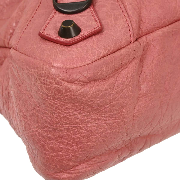 Balenciaga Pink Leather The Town 2way Handbag 240579.6670 J.527147 116125