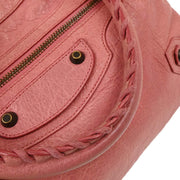 Balenciaga Pink Leather The Town 2way Handbag 240579.6670 J.527147 116125