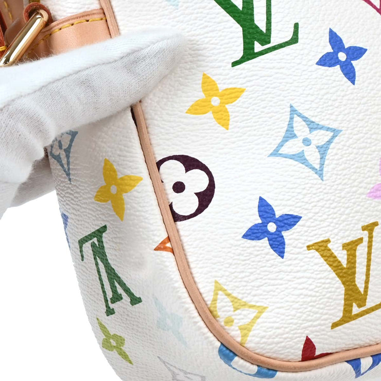 Louis Vuitton White Monogram Multicolor Sologne M92661 VI1004 116133