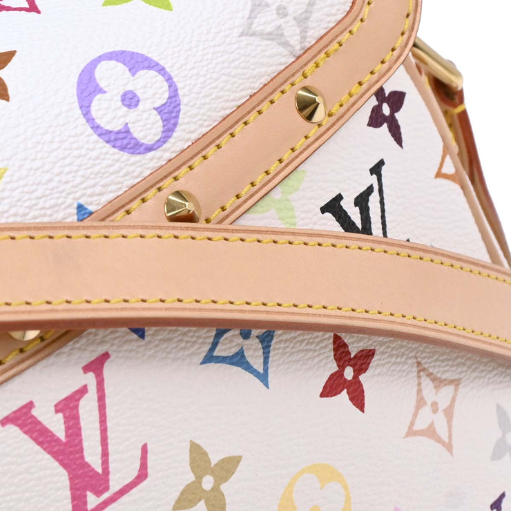 Louis Vuitton White Monogram Multicolor Sologne M92661 VI1004 116133