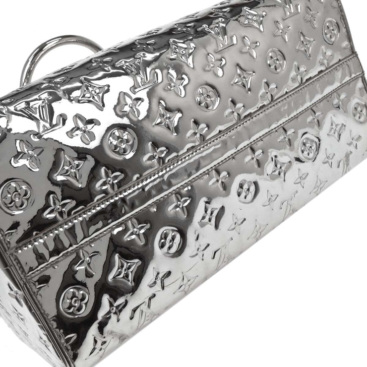 Louis Vuitton Silver Monogram Miroir Speedy 35 Handbag M95786 FO0078 116134