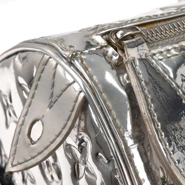Louis Vuitton Silver Monogram Miroir Speedy 35 Handbag M95786 FO0078 116134