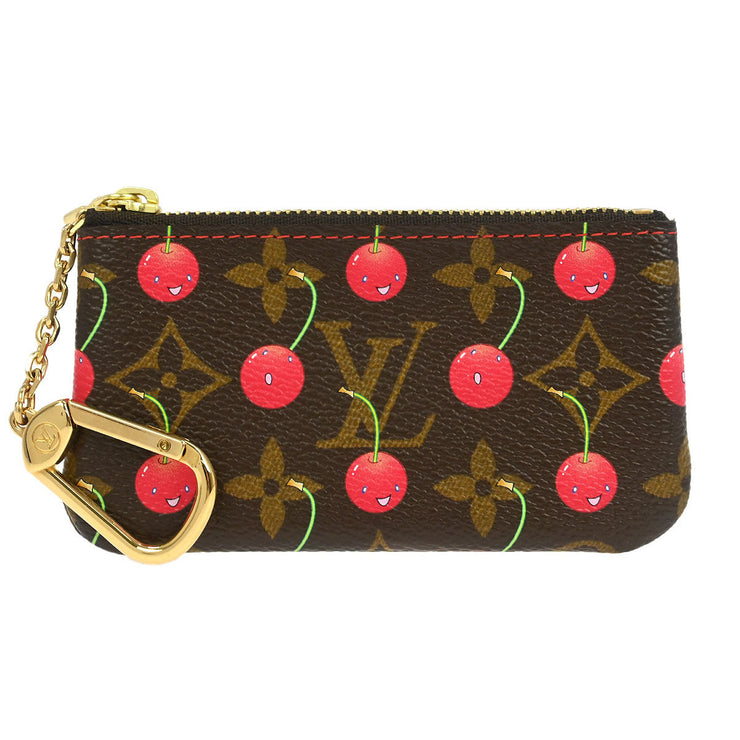 Louis Vuitton Cherry Pochette Cles Coin Purse Wallet M95042 CA0045 116136