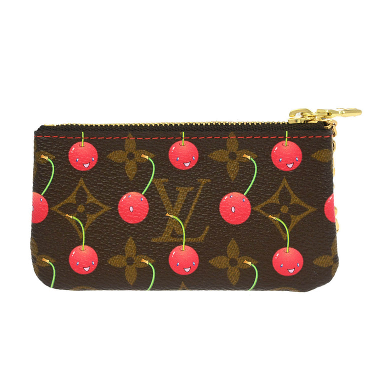 Louis Vuitton Cherry Pochette Cles Coin Purse Wallet M95042 CA0045 116136