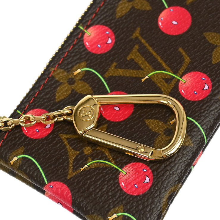 Louis Vuitton Cherry Pochette Cles Coin Purse Wallet M95042 CA0045 116136