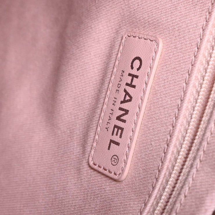Chanel Gray Canvas Sequins Paris-Cuba Cubano Trip Backpack 116138