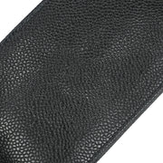 Chanel Black Calfskin Chain Shoulder Bag Pochette Case 116139
