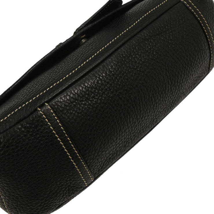 Prada Black Leather Handbag 50 116141