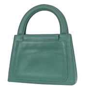 Chanel Green Calfskin Handbag 116144
