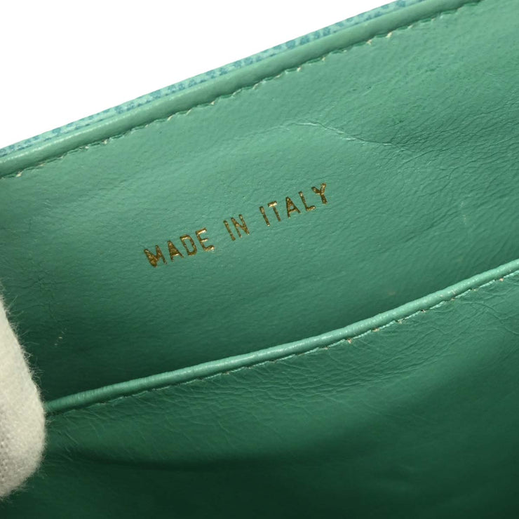 Chanel Green Calfskin Handbag 116144