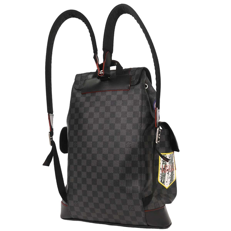 Louis Vuitton Graphite LV Alps Christopher PM Backpack N44054 TR4118 116145