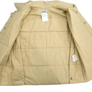 Chanel Single Breasted Jacket Beige #38 116152