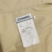 Chanel Single Breasted Jacket Beige #38 116152
