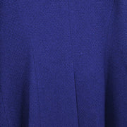 Chanel Single Breasted Jacket Navy 96C #44 116155