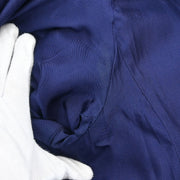 Chanel Single Breasted Jacket Navy 96C #44 116155