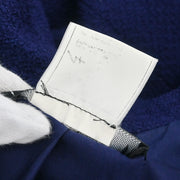 Chanel Single Breasted Jacket Navy 96C #44 116155