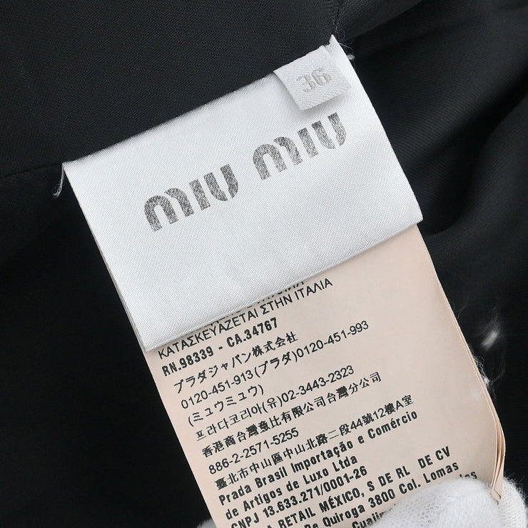 Miu Miu Coat Black AMM1 2018 1342 #36 116156