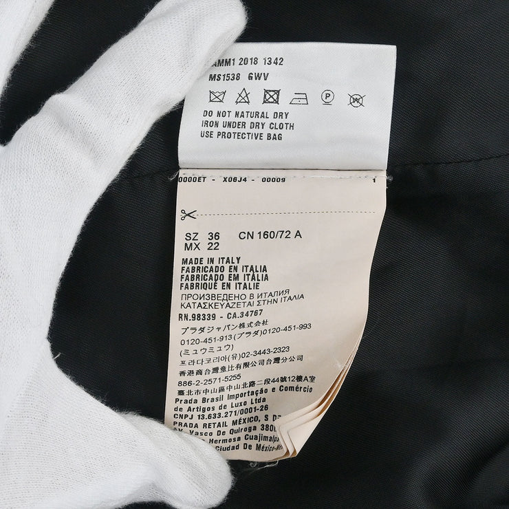 Miu Miu Coat Black AMM1 2018 1342 #36 116156