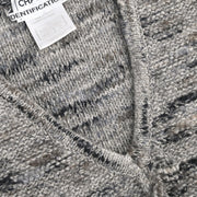 Chanel Sleeveless Jacket Vest Gray 09A #36 116157