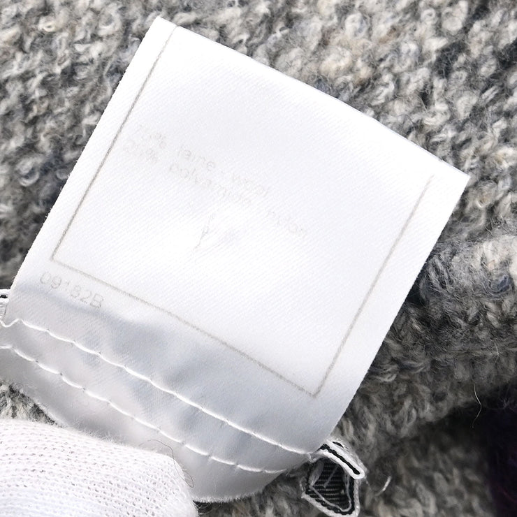 Chanel Sleeveless Jacket Vest Gray 09A #36 116157