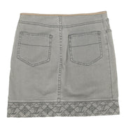 Louis Vuitton Denim Skirt Gray RW111W WSSK01DBC #36 116163