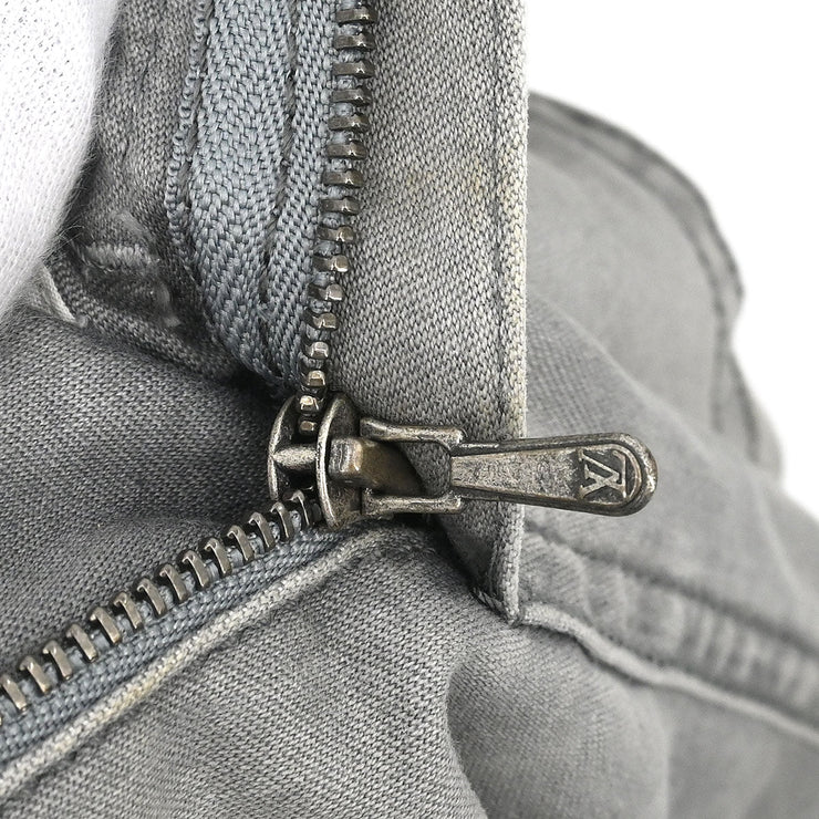 Louis Vuitton Denim Skirt Gray RW111W WSSK01DBC #36 116163