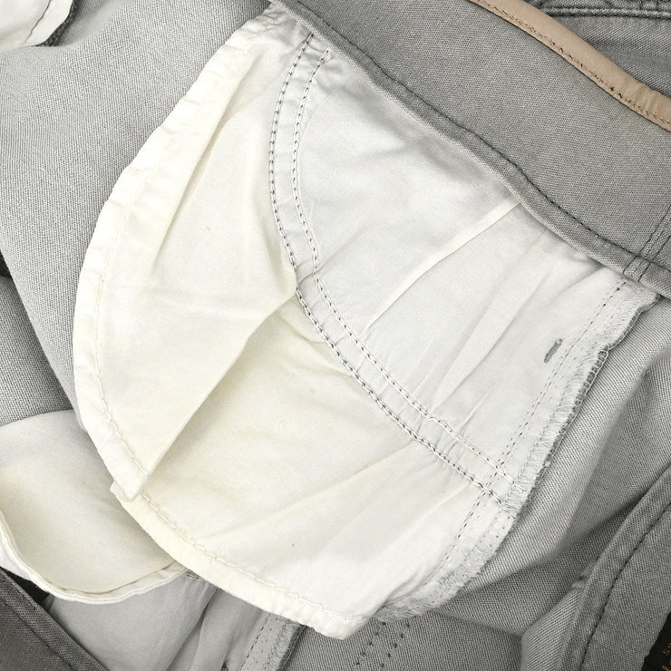 Louis Vuitton Denim Skirt Gray RW111W WSSK01DBC #36 116163